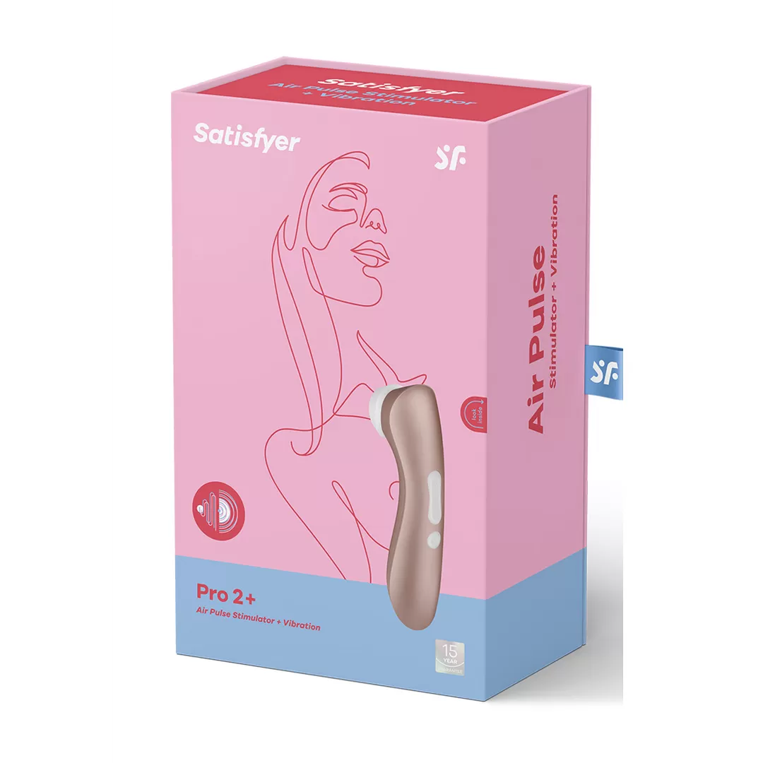 Pro 2Plus - Airpulse Stimulator en Vibration - Licht Goud