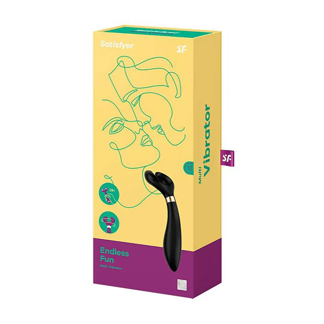 Eindeloos Plezier - Partner Vibrator - Zwart