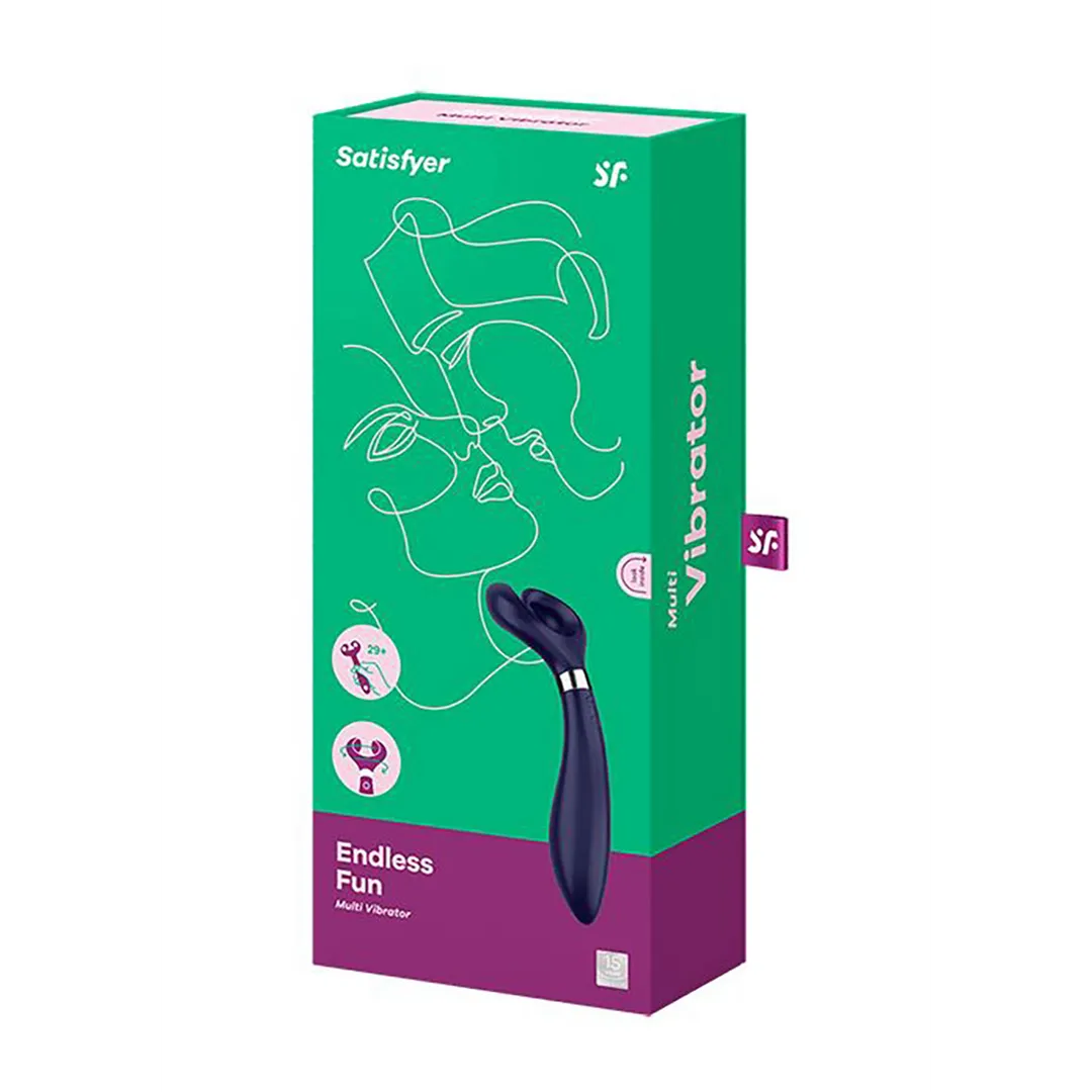 Eindeloos Plezier - Partner Vibrator - Blauw