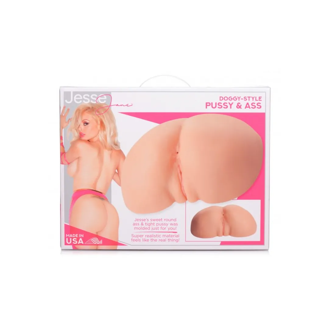 Doggy Style Vagina en Ass Masturbator