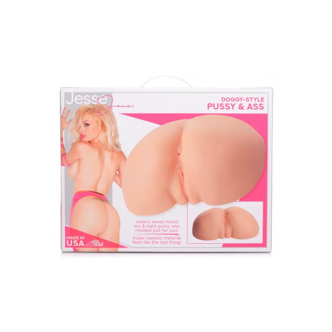 Doggy Style Vagina en Ass Masturbator