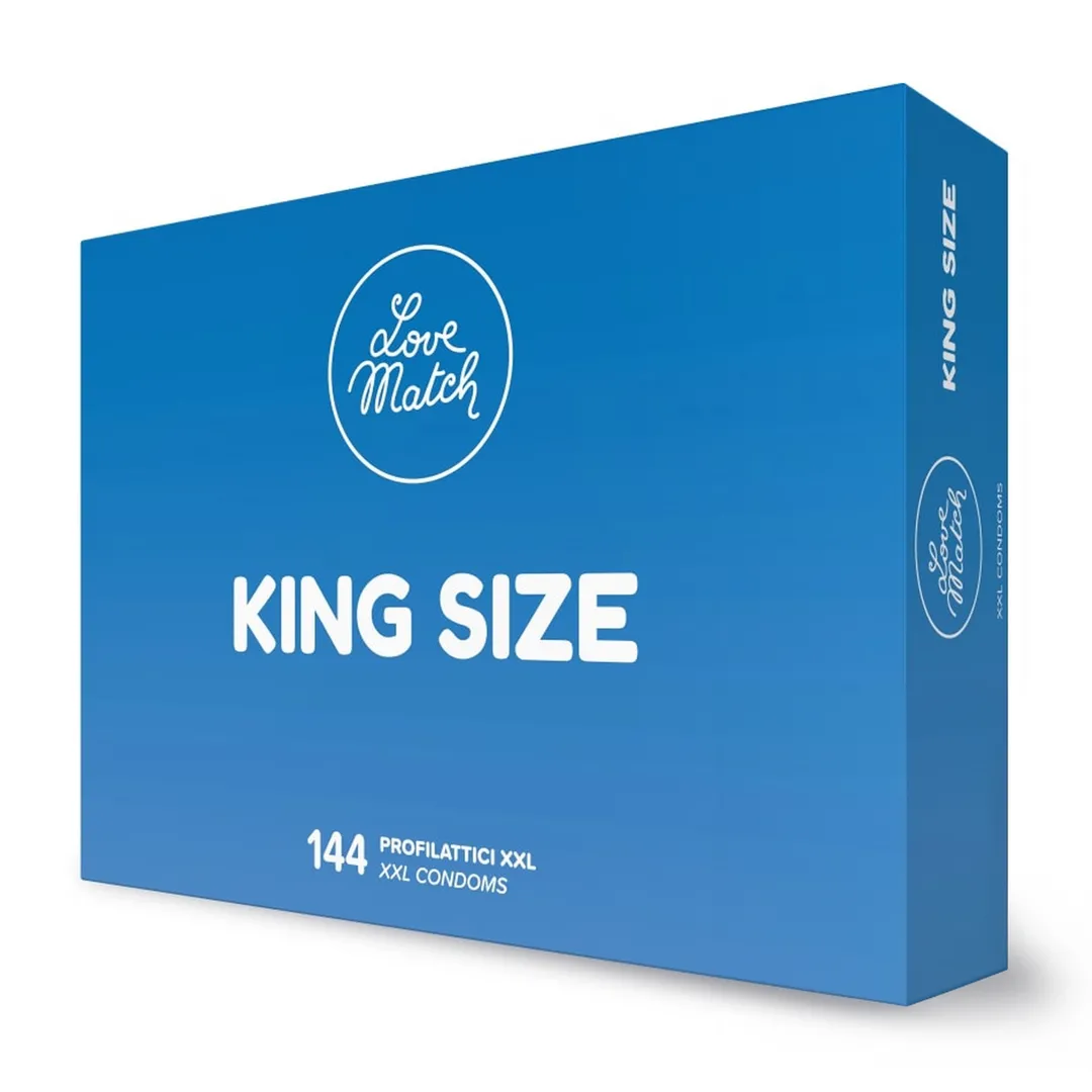 King Size - Condooms - 2.4 / 60 mm - 144 Stuks