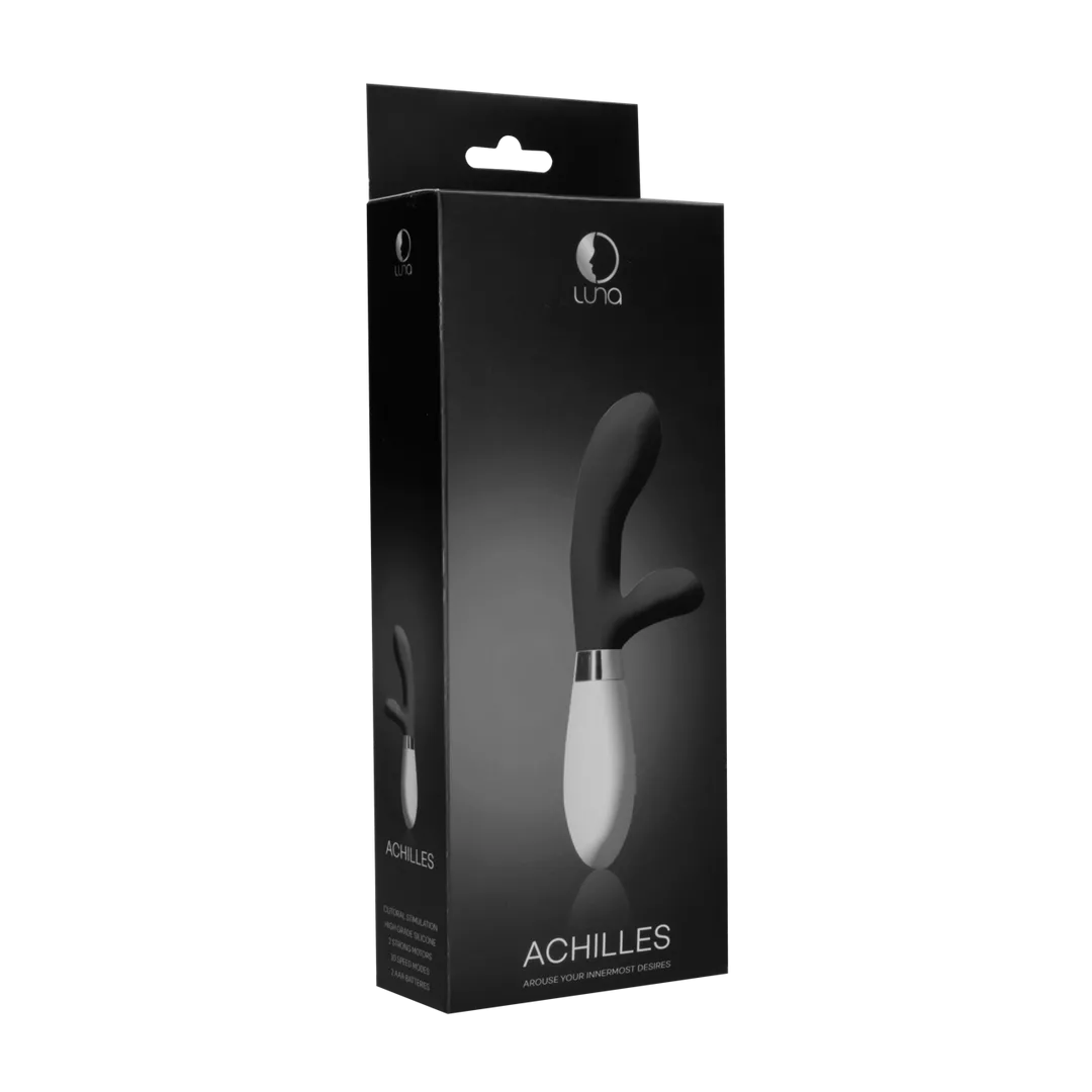 Achilles - Clitorale Stimulator en Vibrator - Zwart