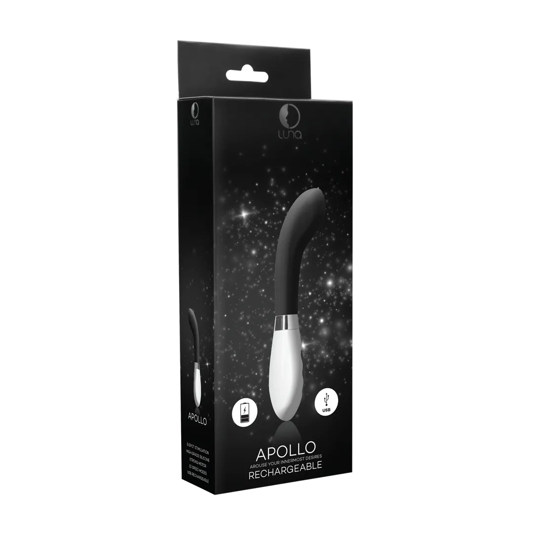 Apollo - Oplaadbare Vibrator - Zwart