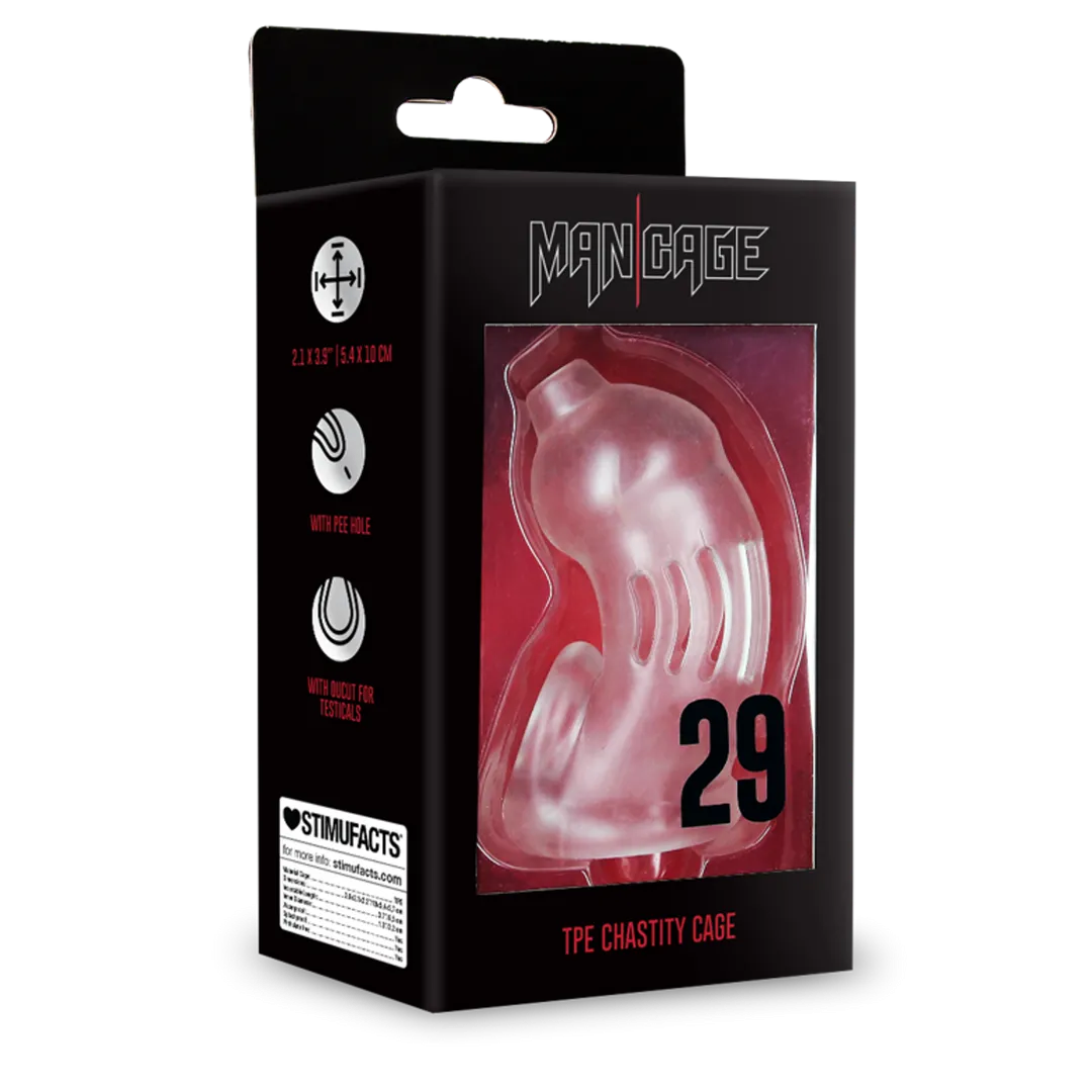 Model 29 - TPE Buitenechtigheidscage - Transparant