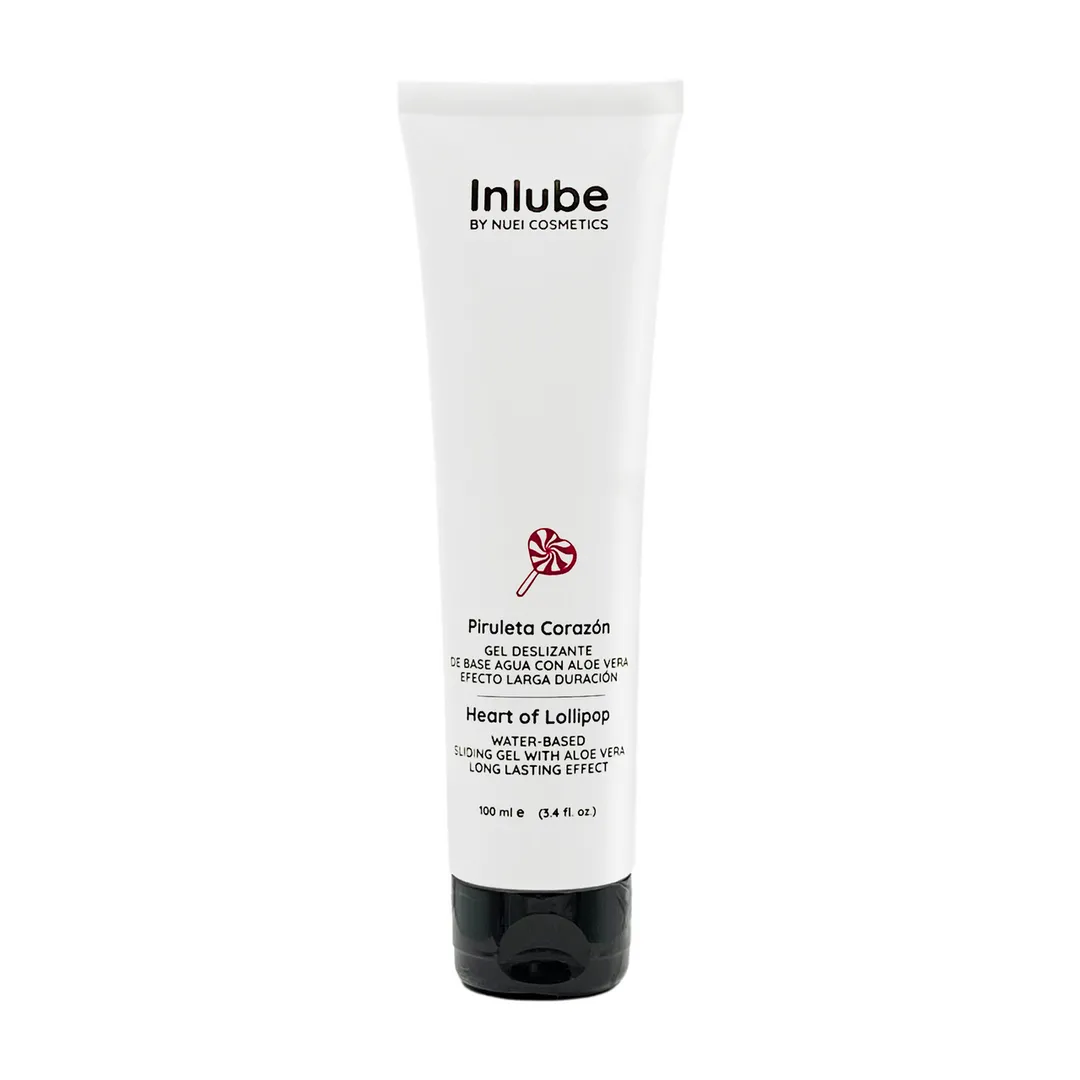 Waterbased Sliding Gel - Hart van Lollipop - 100 ml