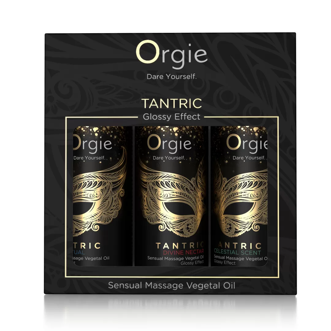 Tantric - Sensuele Massageolie Set - Mini Formaat