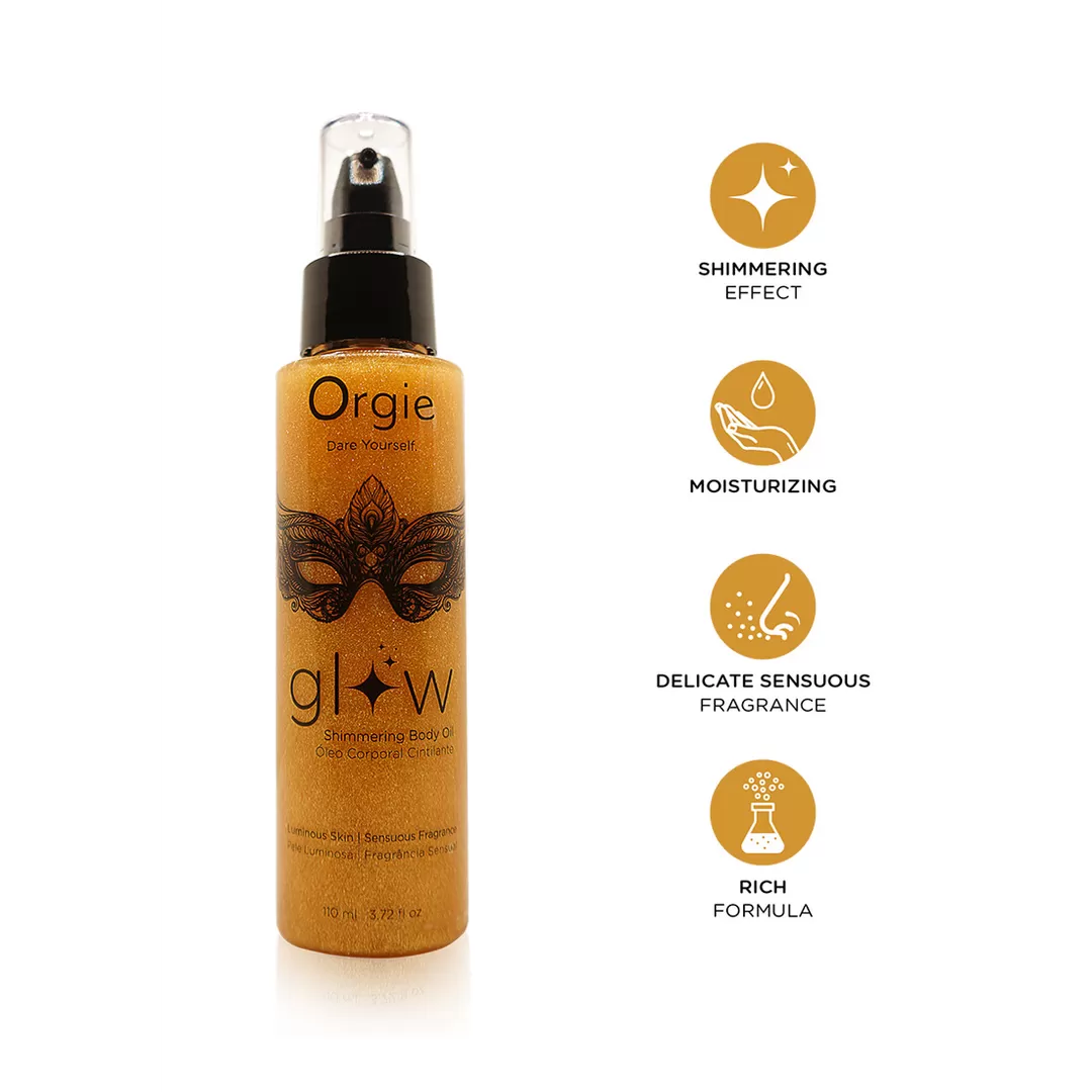 Glow - Shimmerende Bodyolie - 3.72 fl oz / 110 ml