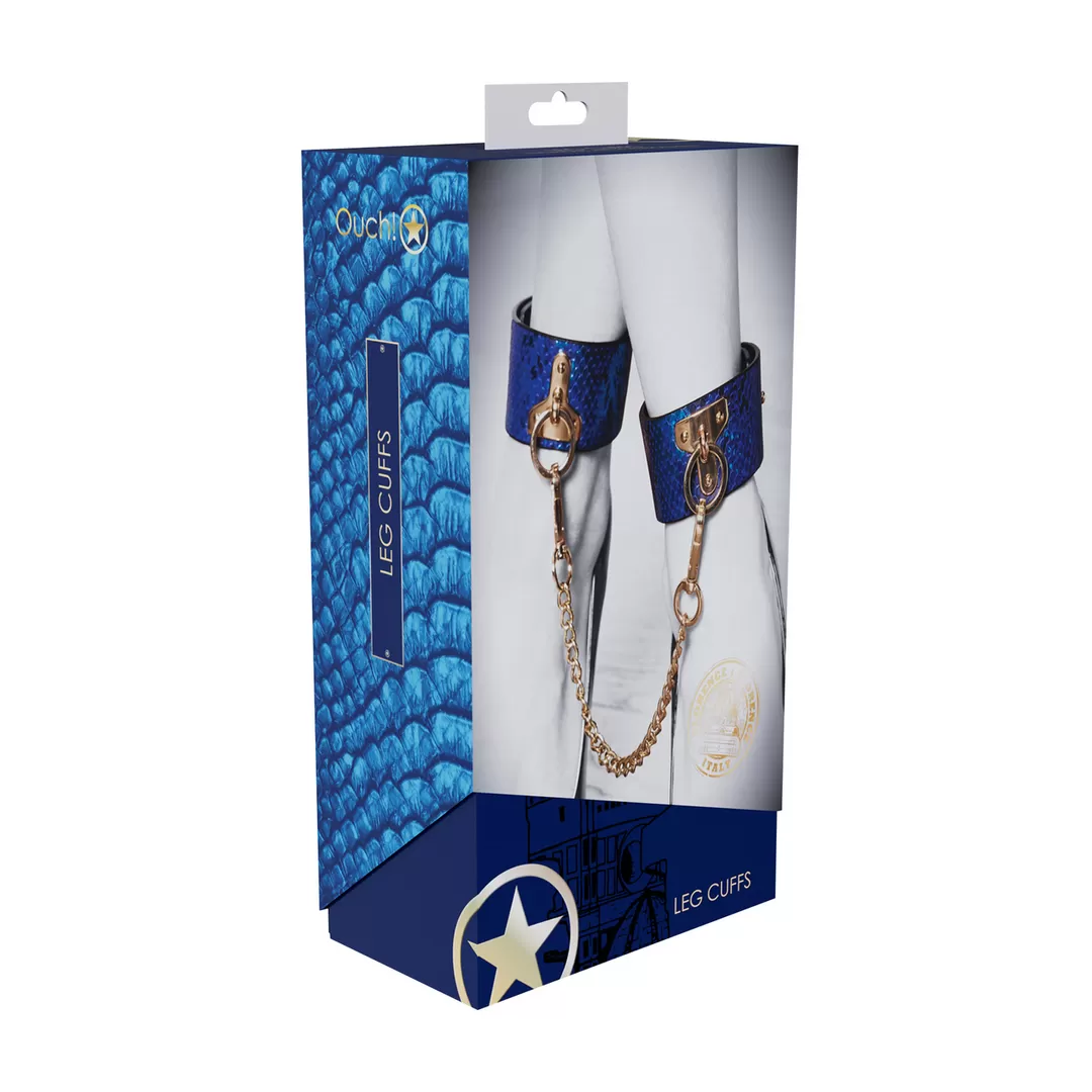 Florence Collectie - Beenmanchetten - Blauw
