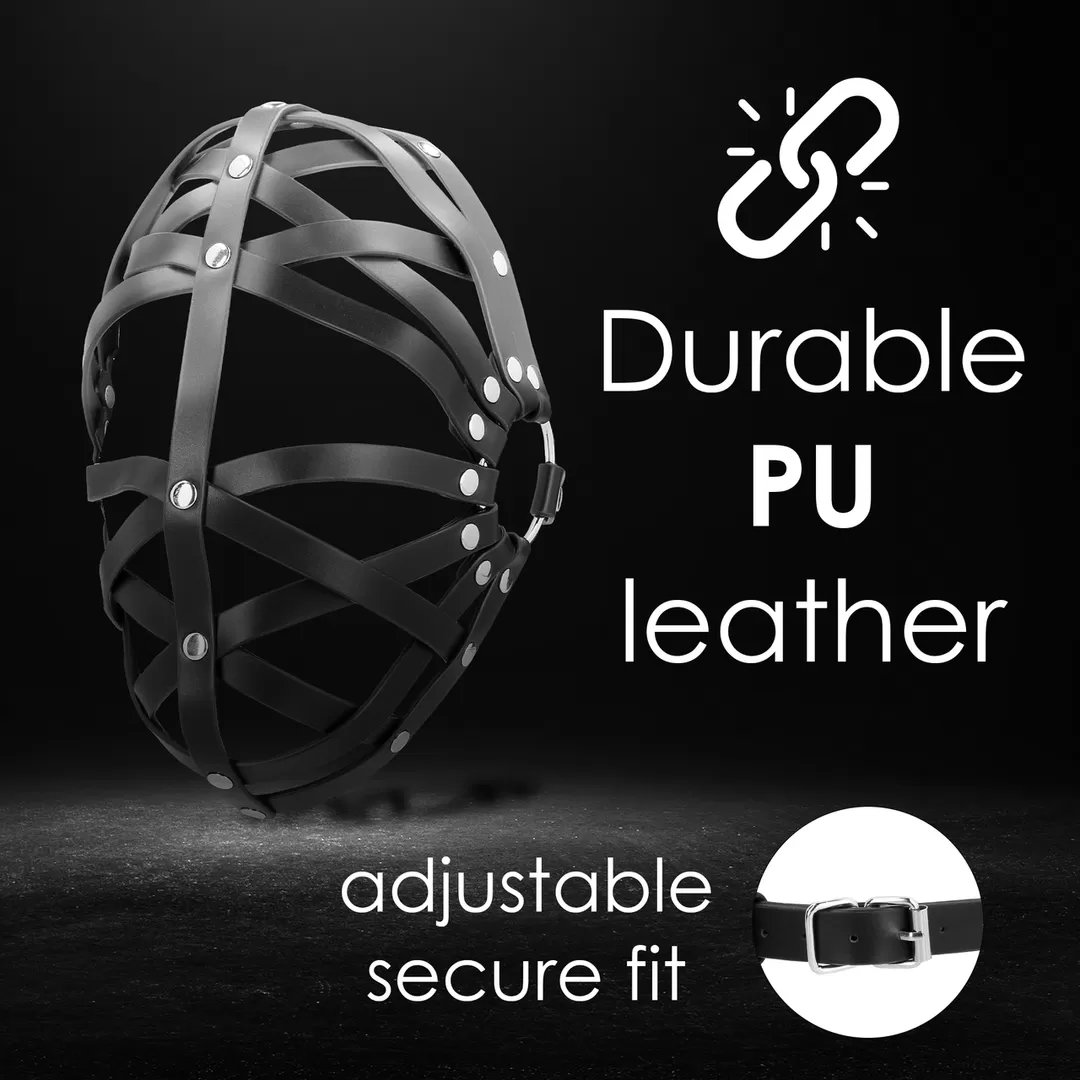 Cage Mask - Zwart