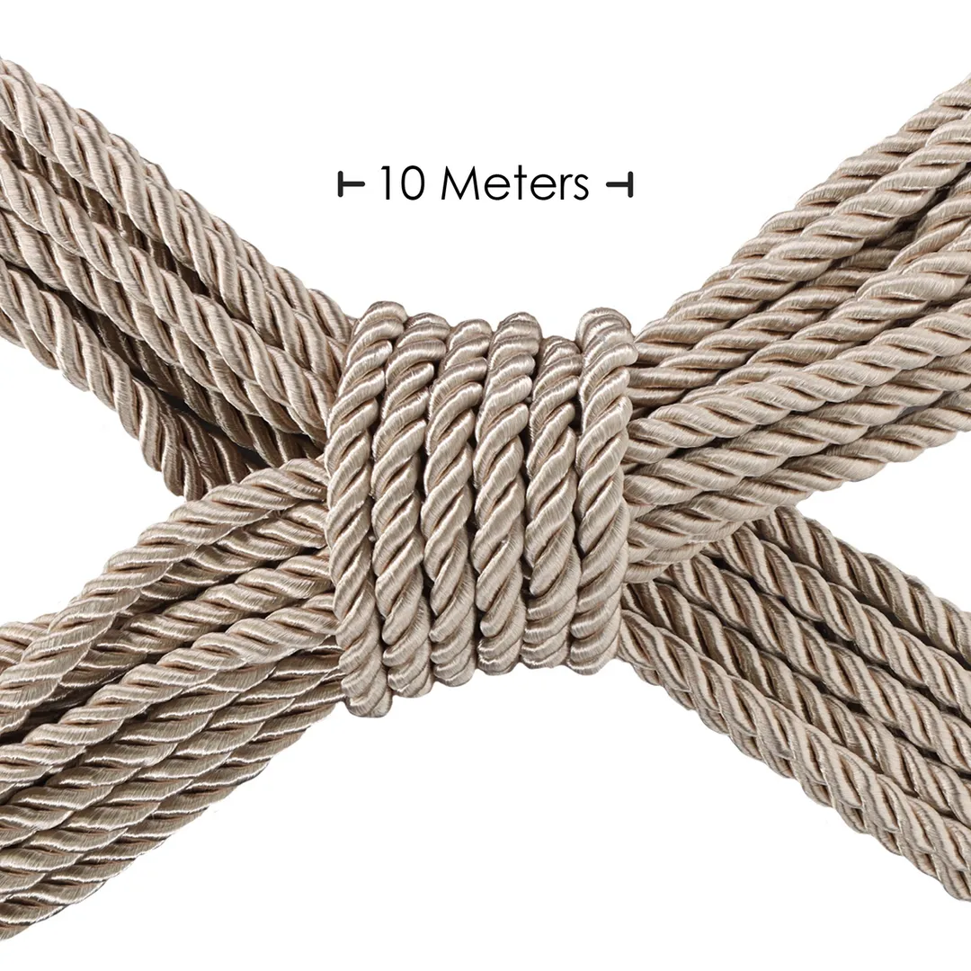 Polyester Bondage Touw - 10 m / 32,8 ft - Goud