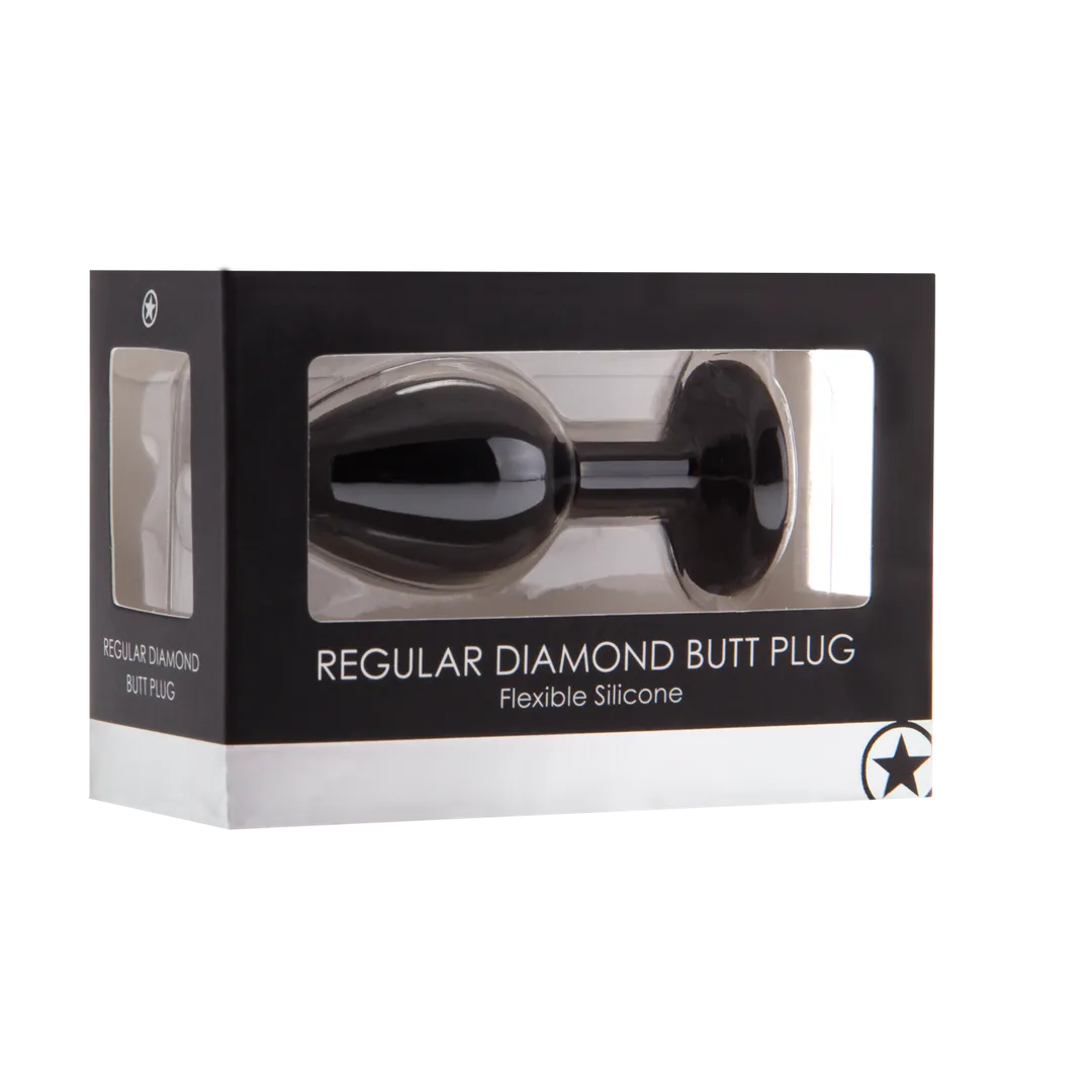 Diamanten Butt Plug - Regular