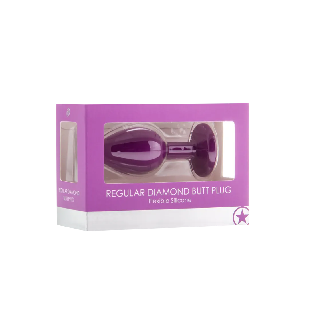Diamanten Butt Plug - Regular