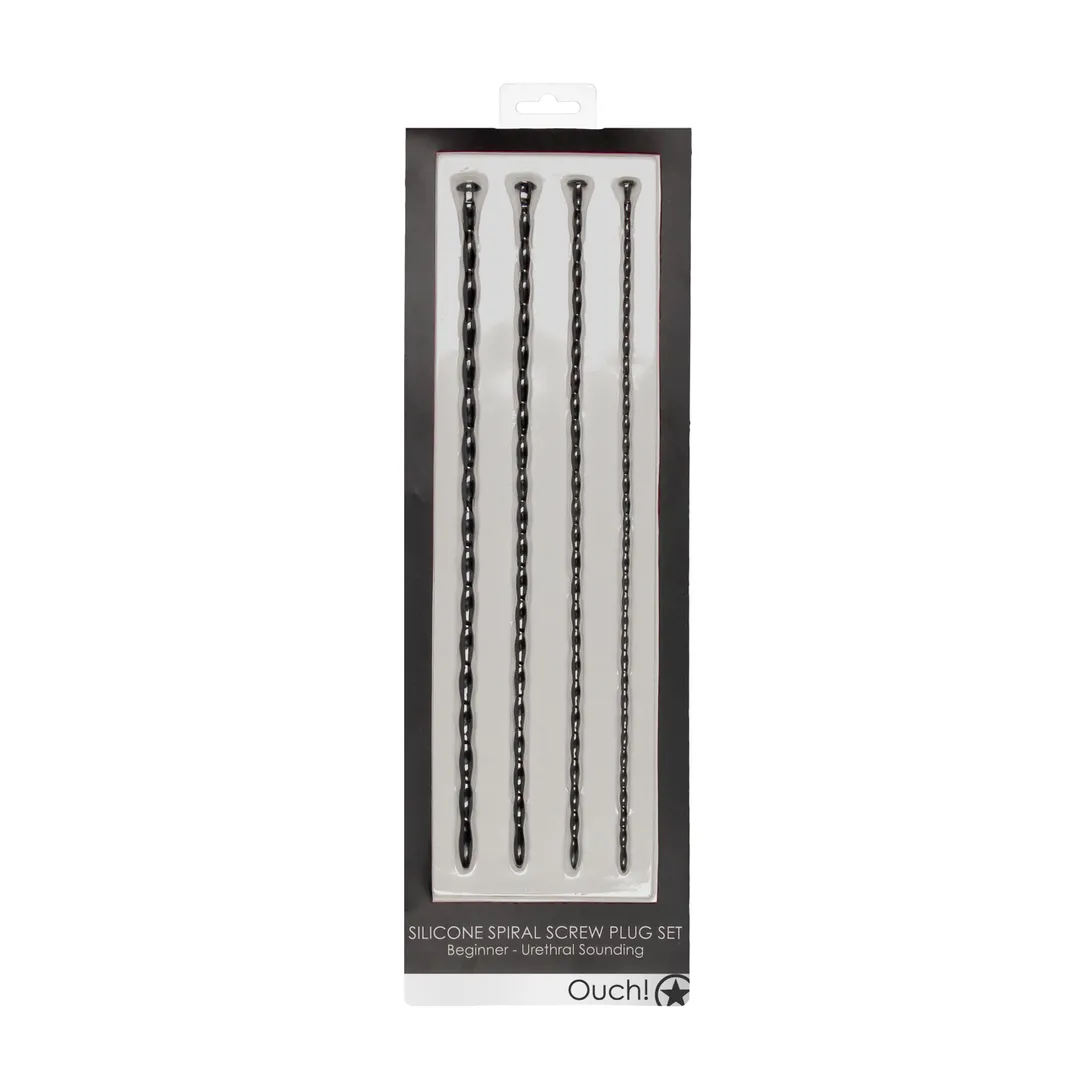 Siliconen Spiraalschroef Plug Set Beginners