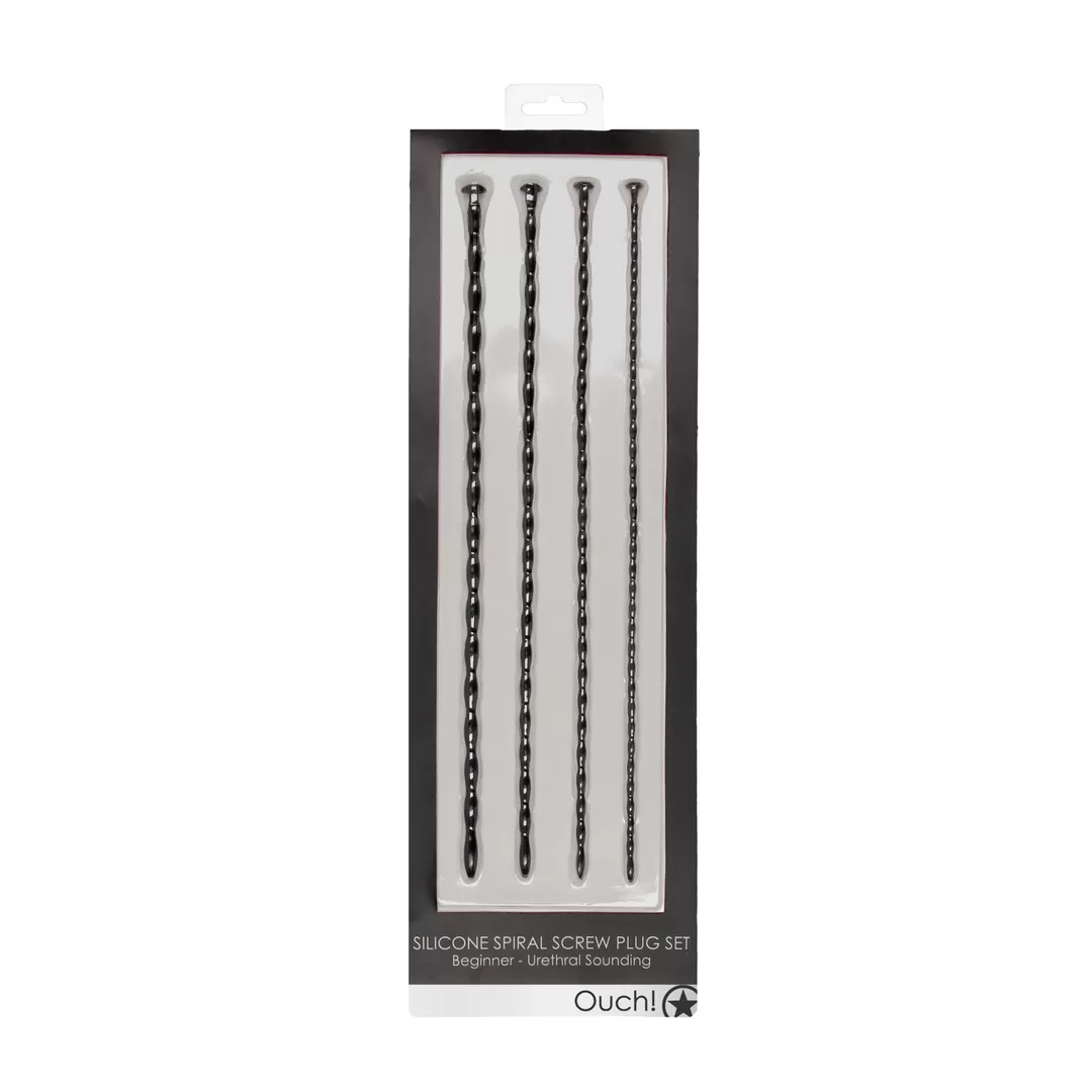 Siliconen Spiraalschroef Plug Set Beginners