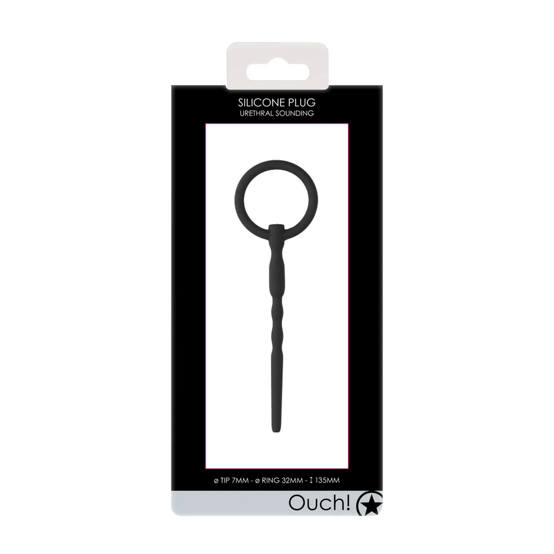 Siliconen Penis Plug - 0,3 / 7 mm