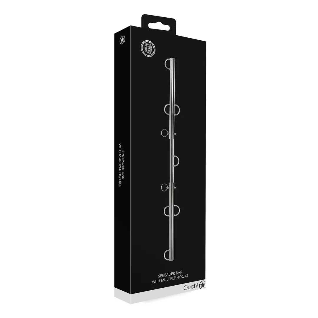 Spreader Bar met Meerdere Haken - Zilver