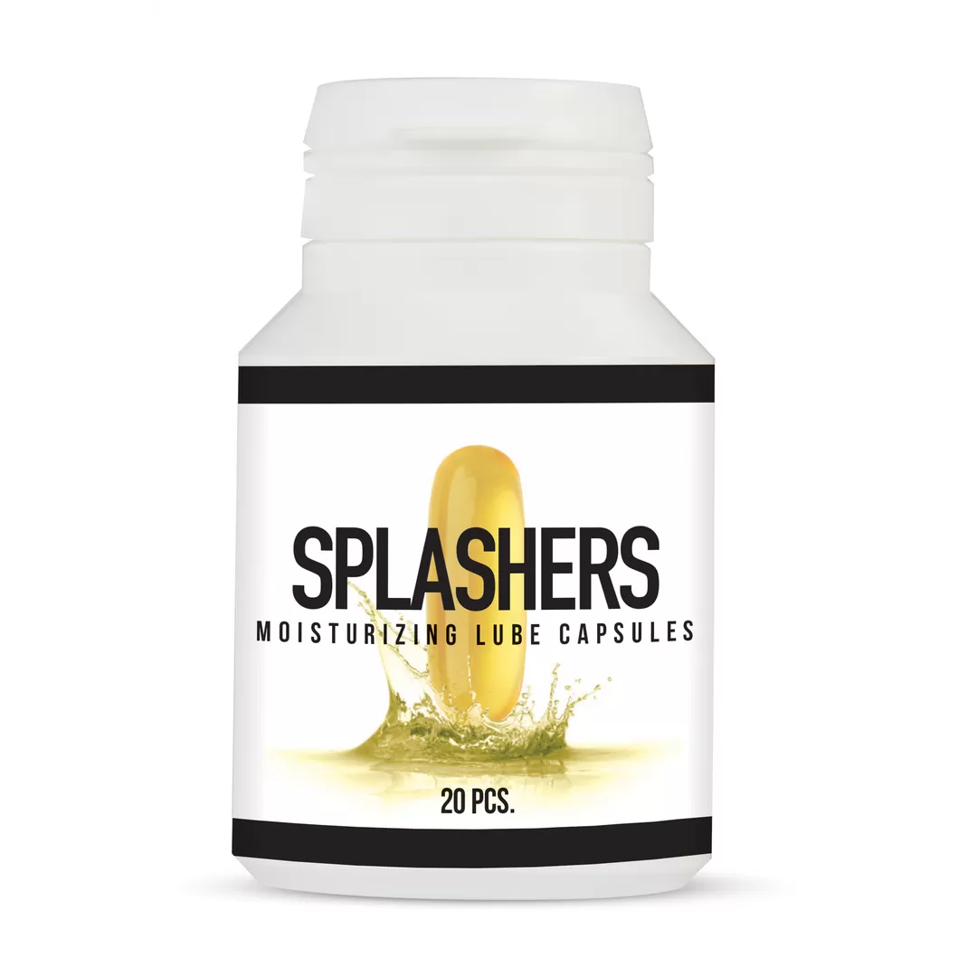Splashers - Smeermiddel Capsule - 20 Stuks