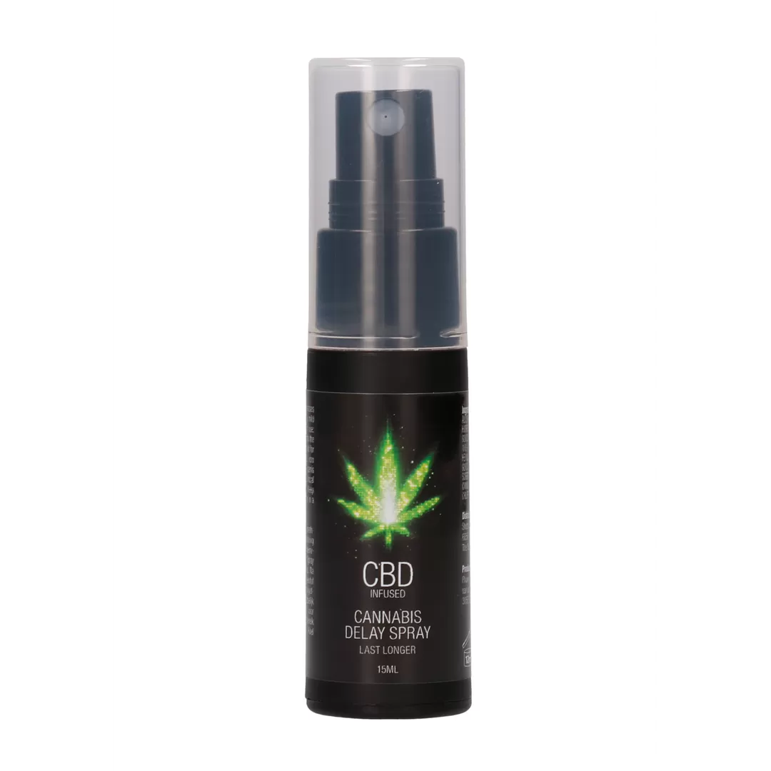 CBD Cannabis Vertraging Spray - 0,5 fl oz / 15 ml