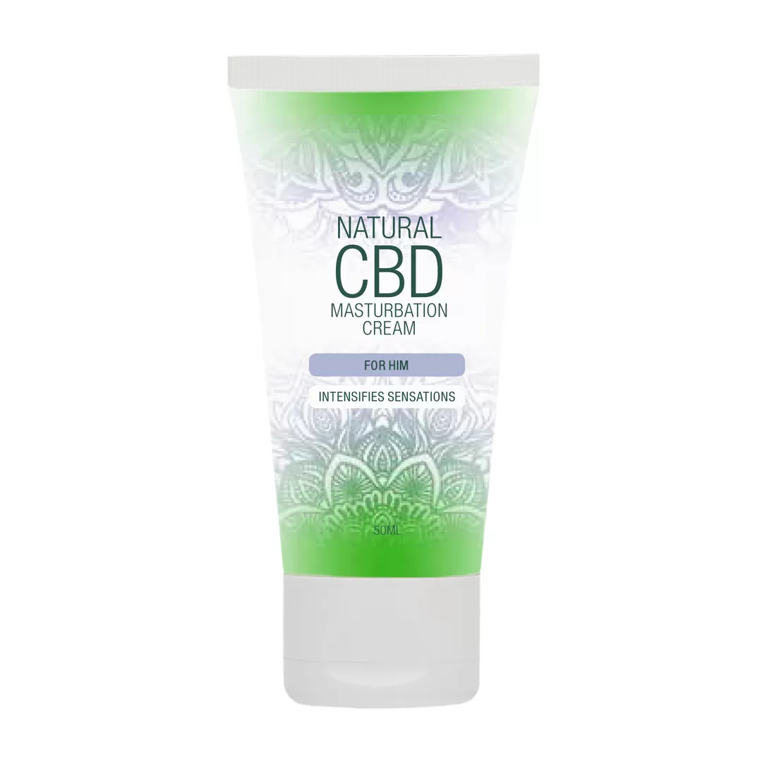 Natuurlijke CBD - Masturba crème voor Hem - 2 fl oz / 50 ml