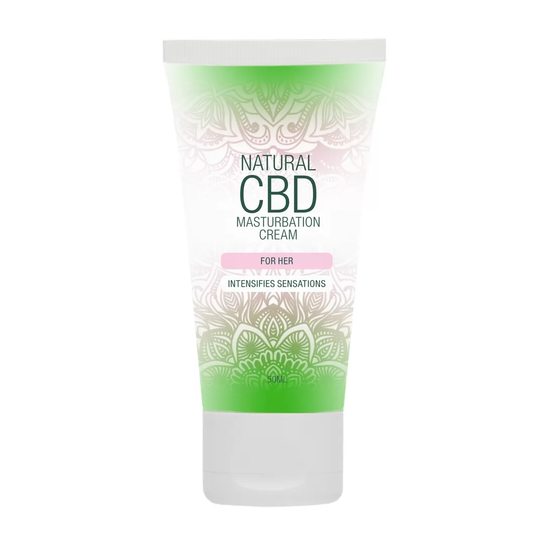 Natuurlijke CBD - Masturbatiecrème voor Haar - 2 fl oz / 50 ml