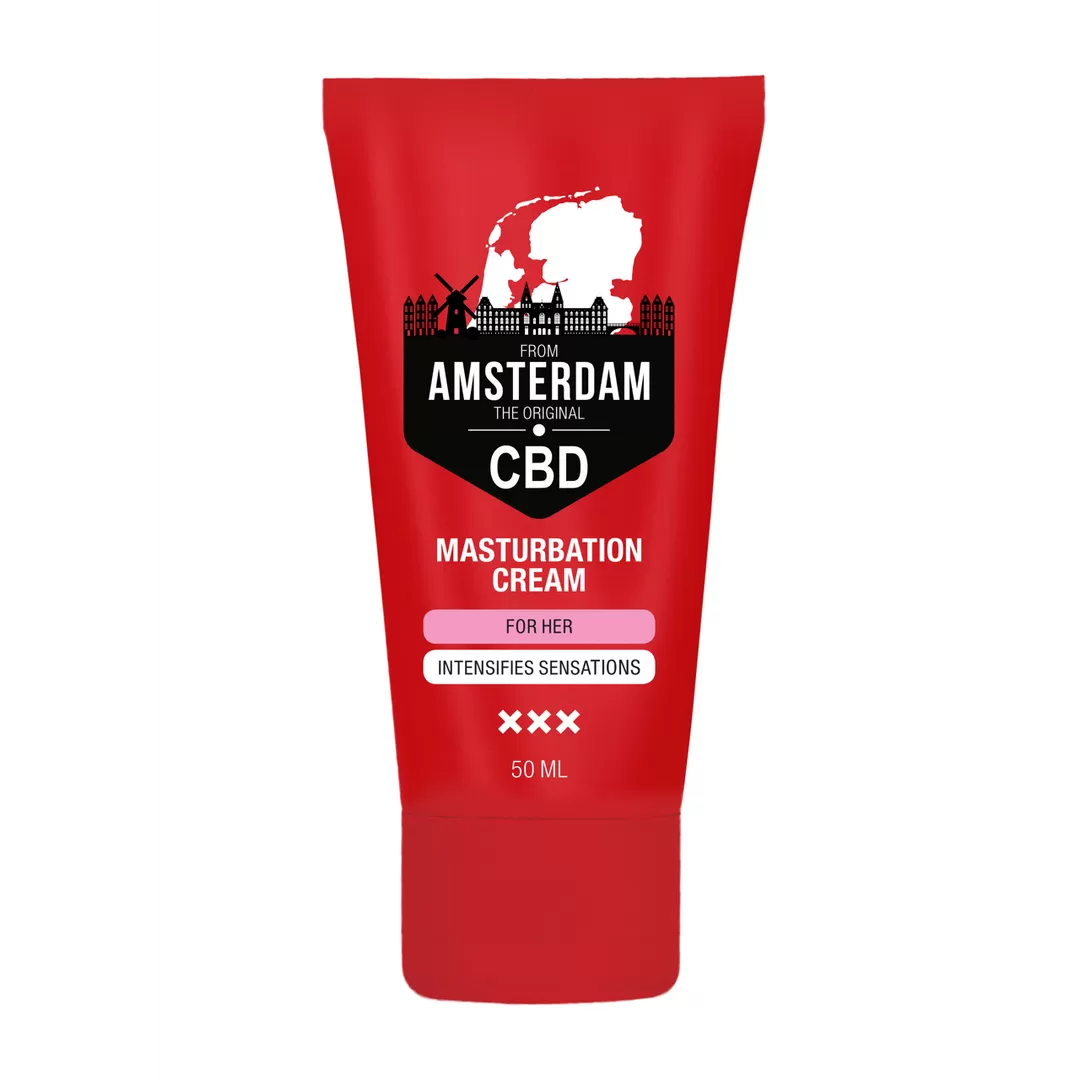 Originele CBD uit Amsterdam - Masturbatiecrème voor Haar - 2 fl oz / 50 ml