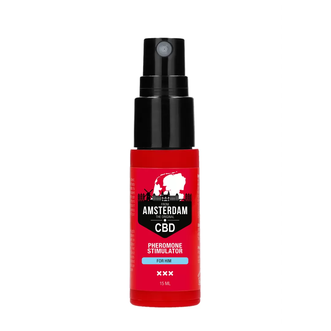 Original CBD Amsterdam Pheromone Stimulator voor Hem - 0,5 fl oz / 15 ml