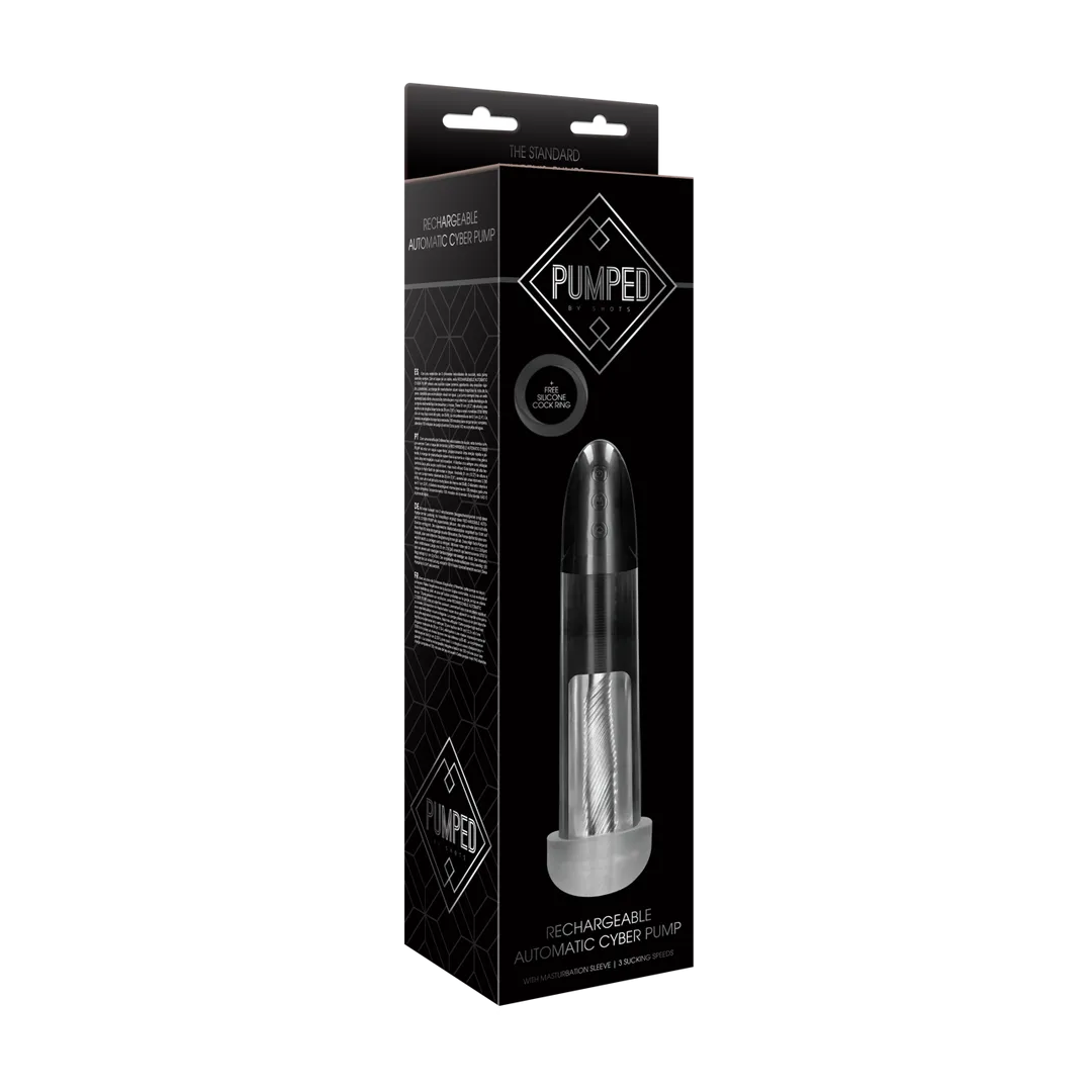 Oplaadbare Automatische Cyber Pomp met Sleeve