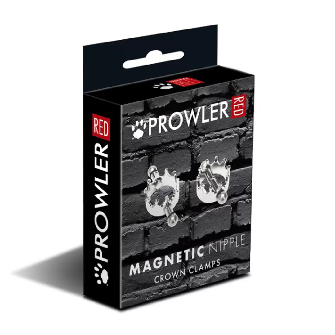 Magnetische Tepelkroon Klemmen - Zilver