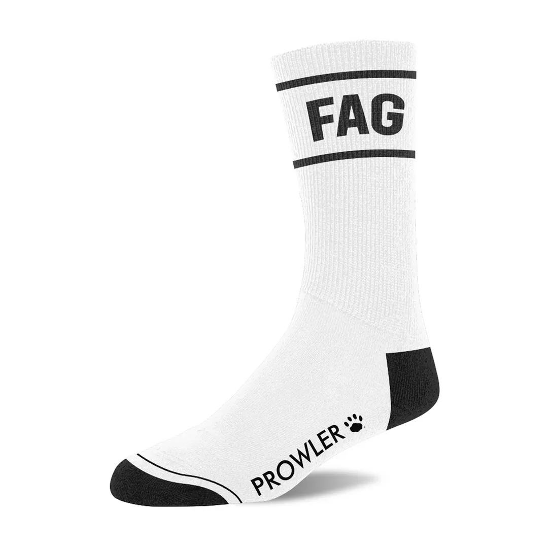 Fag Sokken - Wit/Zwart