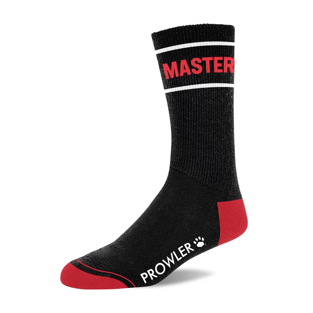 Master Socks - Zwart/Rood