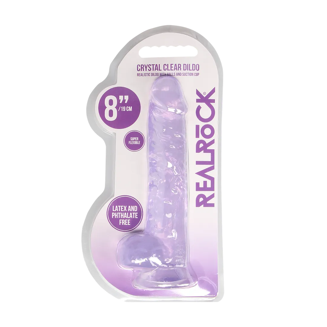Realistische Dildo met Ballen - 8 / 21 cm