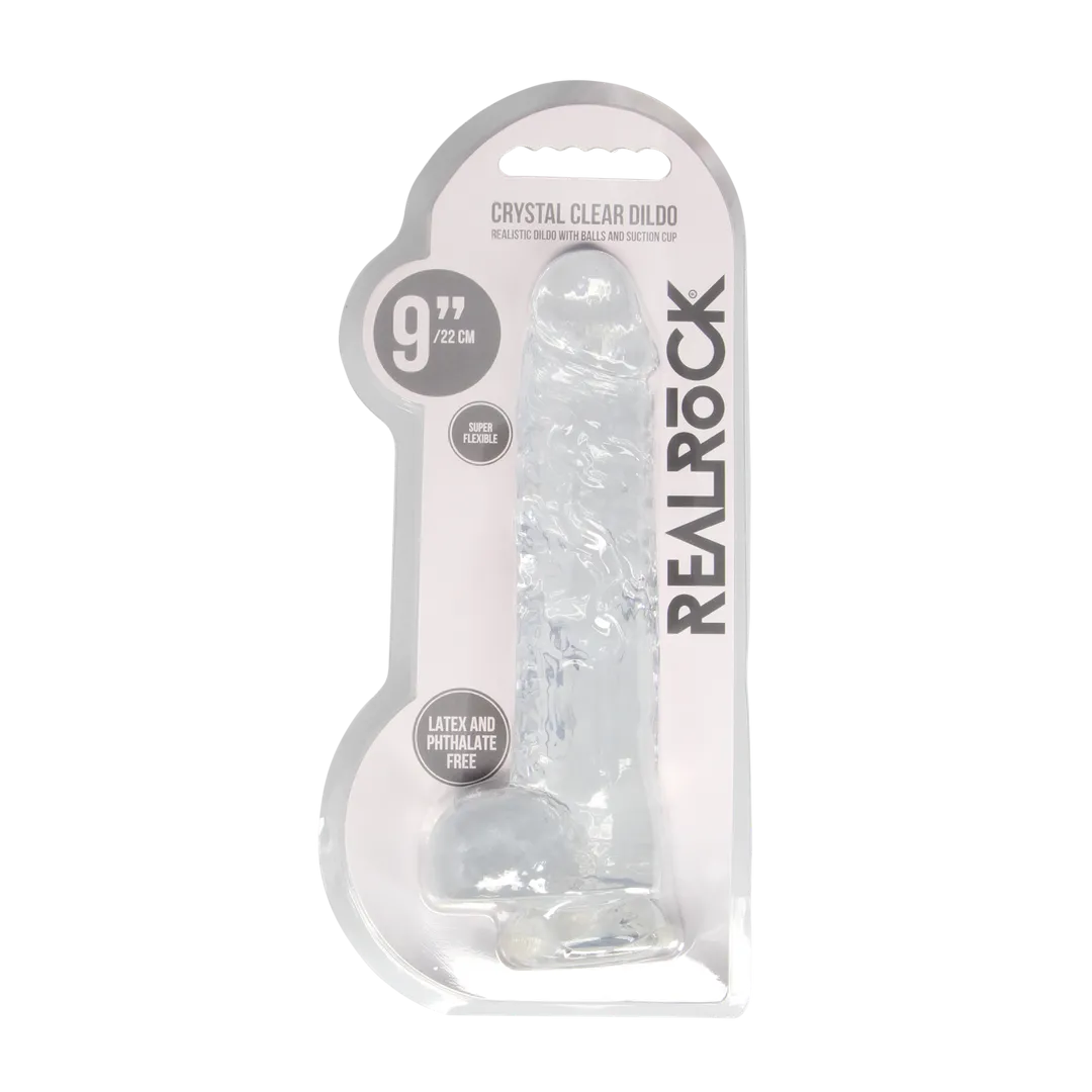 Realistische Dildo met Ballen - 9 / 23 cm