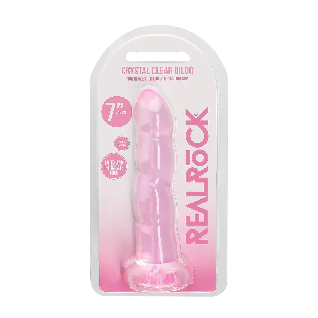 Niet-realistische Dildo met Zuignap - 7 / 17 cm