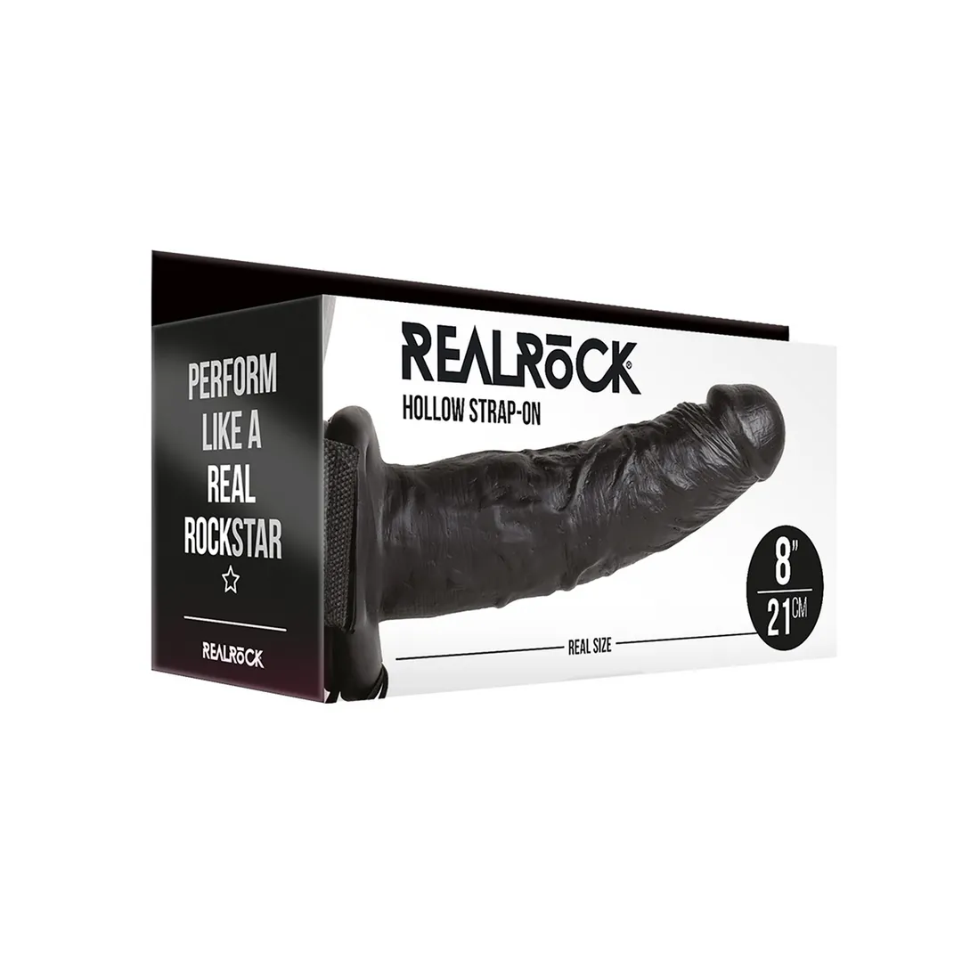 Hollow Strap-On zonder Ballen - 8 / 20,5 cm