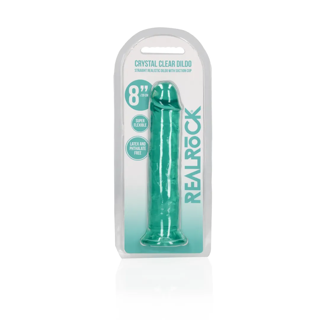 Rechtdoorrijgende Realistische Dildo met Zuignap - 8'' / 20