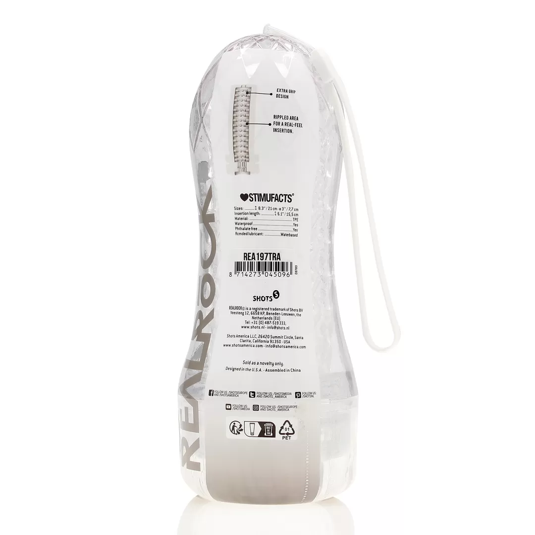 Easy Rider - Textured Masturbator - Transparant