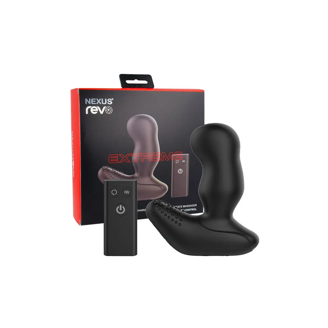 Revo Extreme - Waterdichte Rotating Prostate Massager met Remote Control