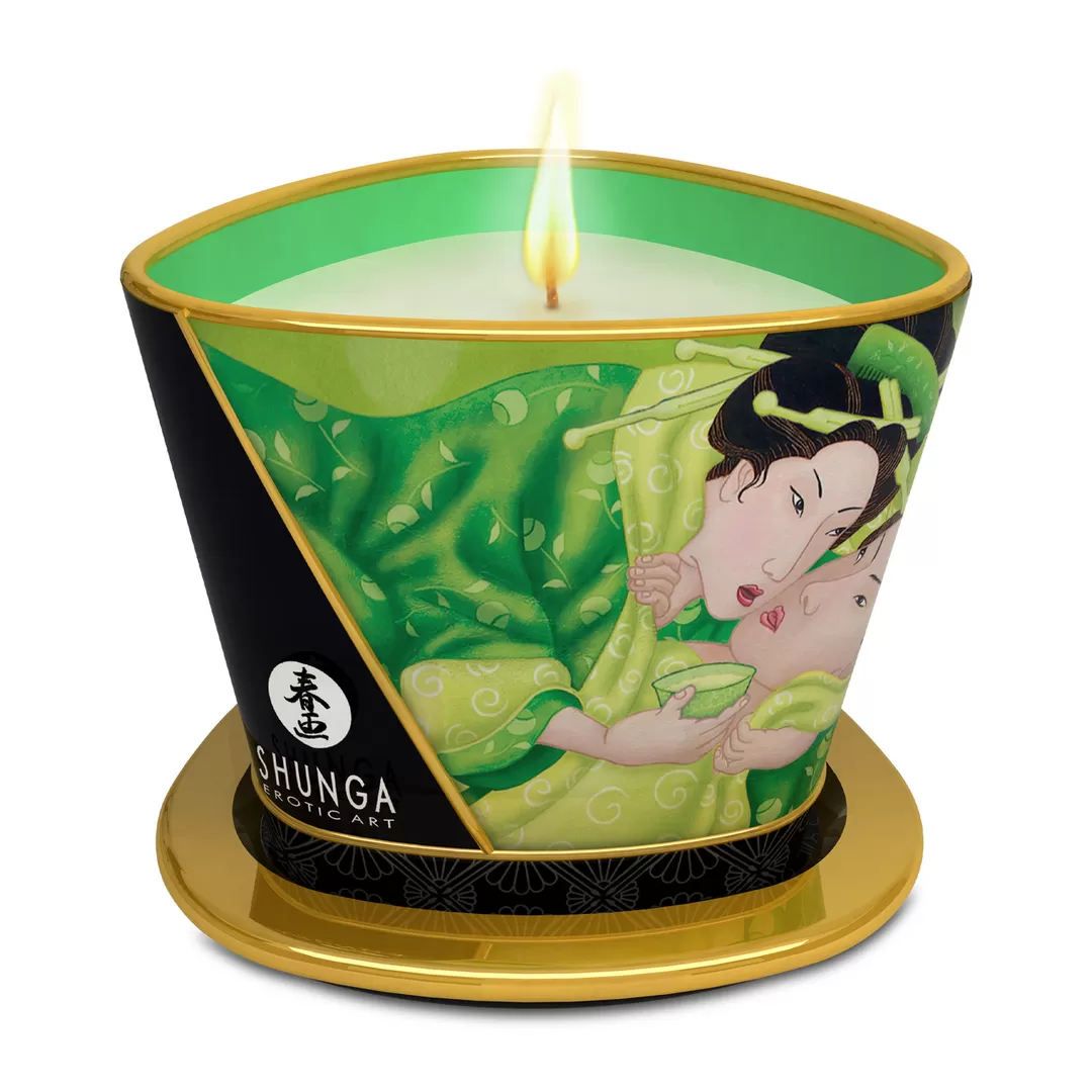 Massagekaars - Exotische Groene Thee - 5.7 oz / 170 ml