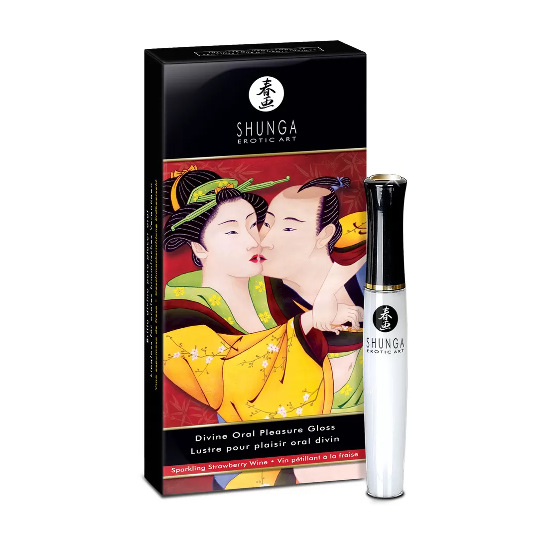 Divine Oral Lipgloss - Aardbei Sprankelende Wijn - 0.33 fl oz / 10 ml