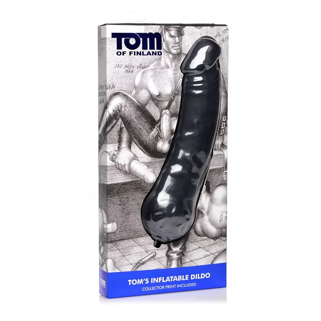 Toms - Opblaasbare Siliconen Dildo