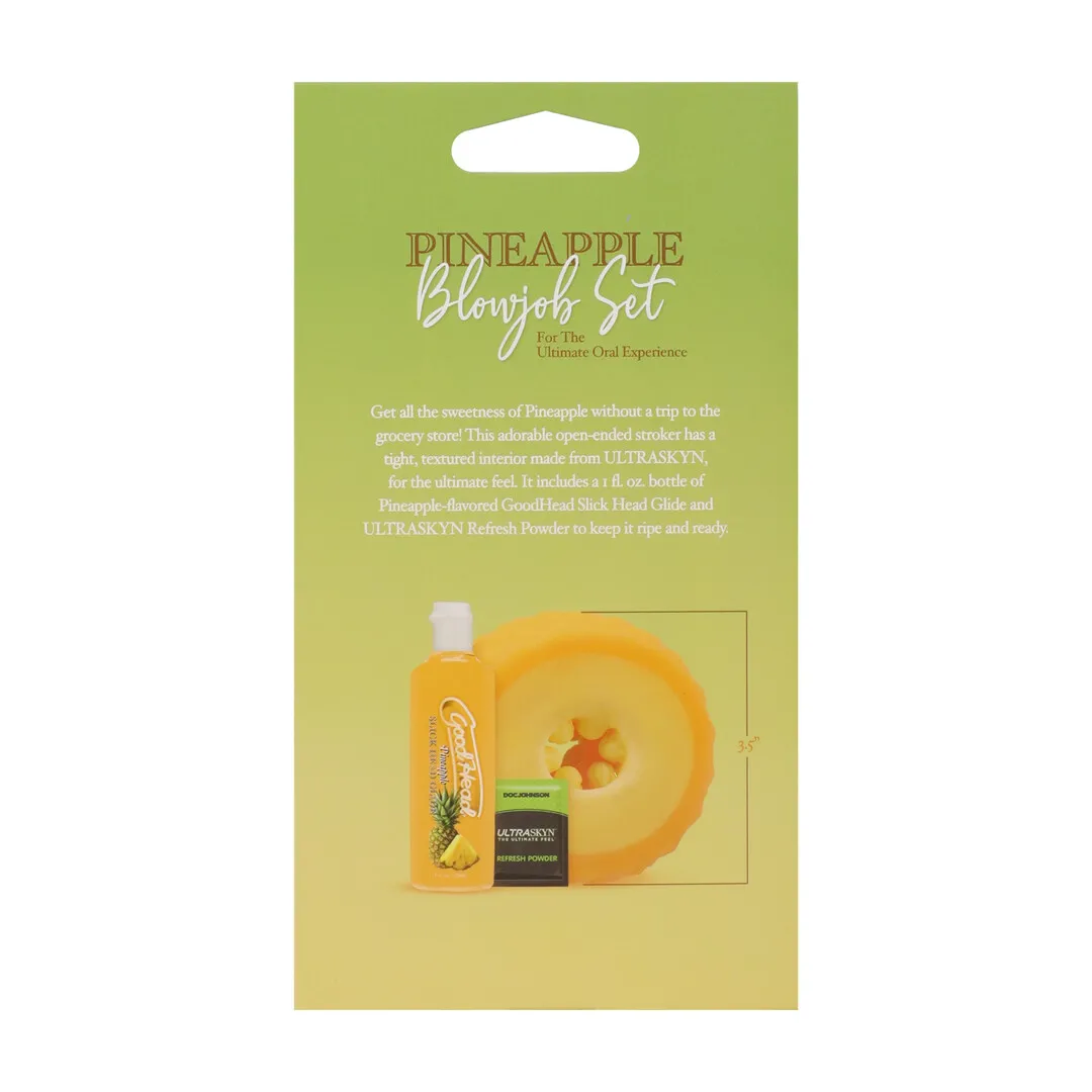 Pineapple Blowjob Set
