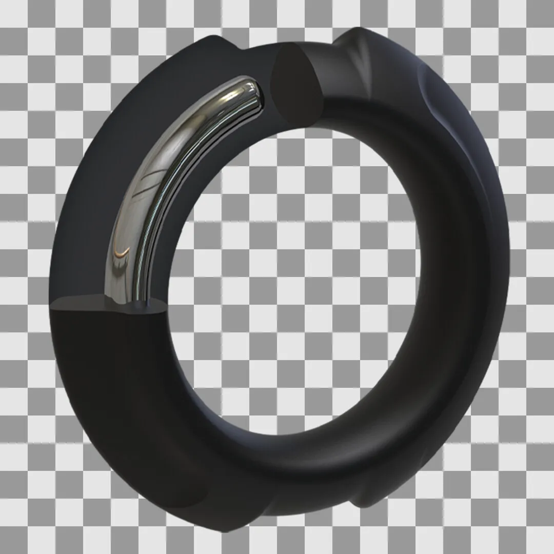 Flexisteel - Siliconen Binnen Metaal Kern - 43 mm