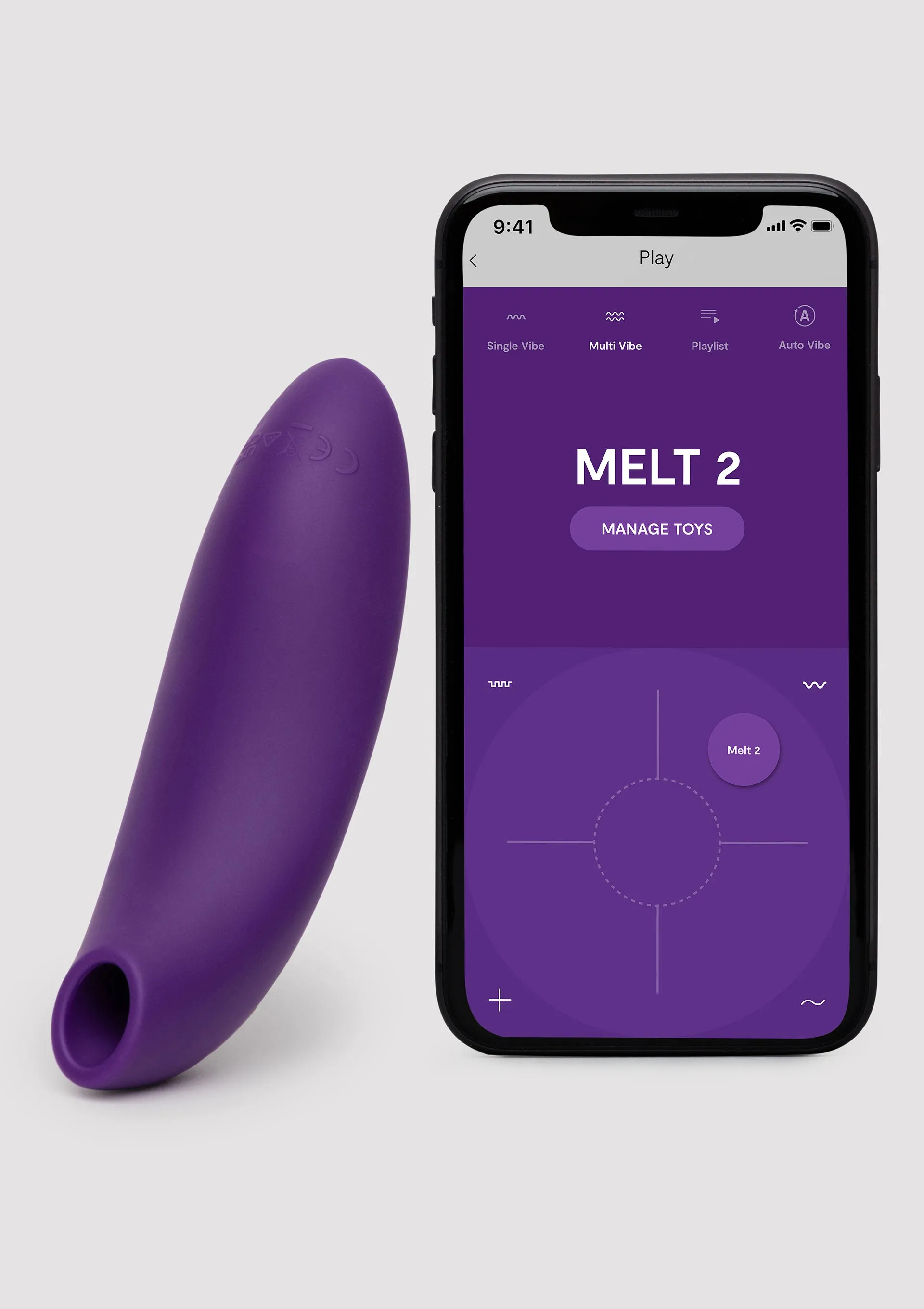Hyacint - Wand Vibrator - Paars