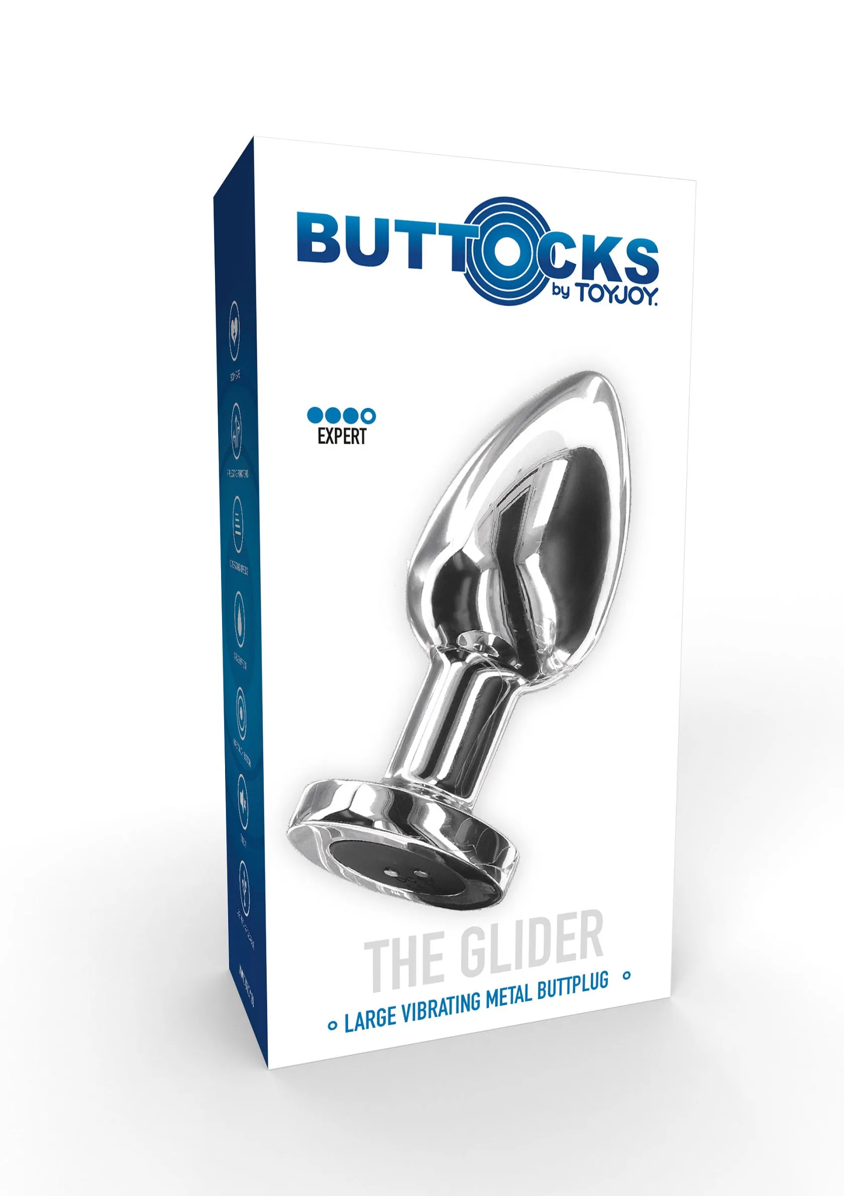 The Glider Vibrating Plug Large