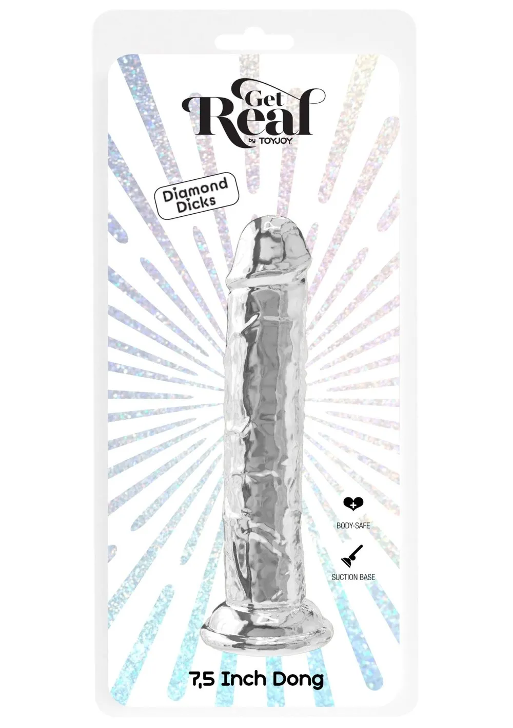 Clear Dong TPE 19 cm
