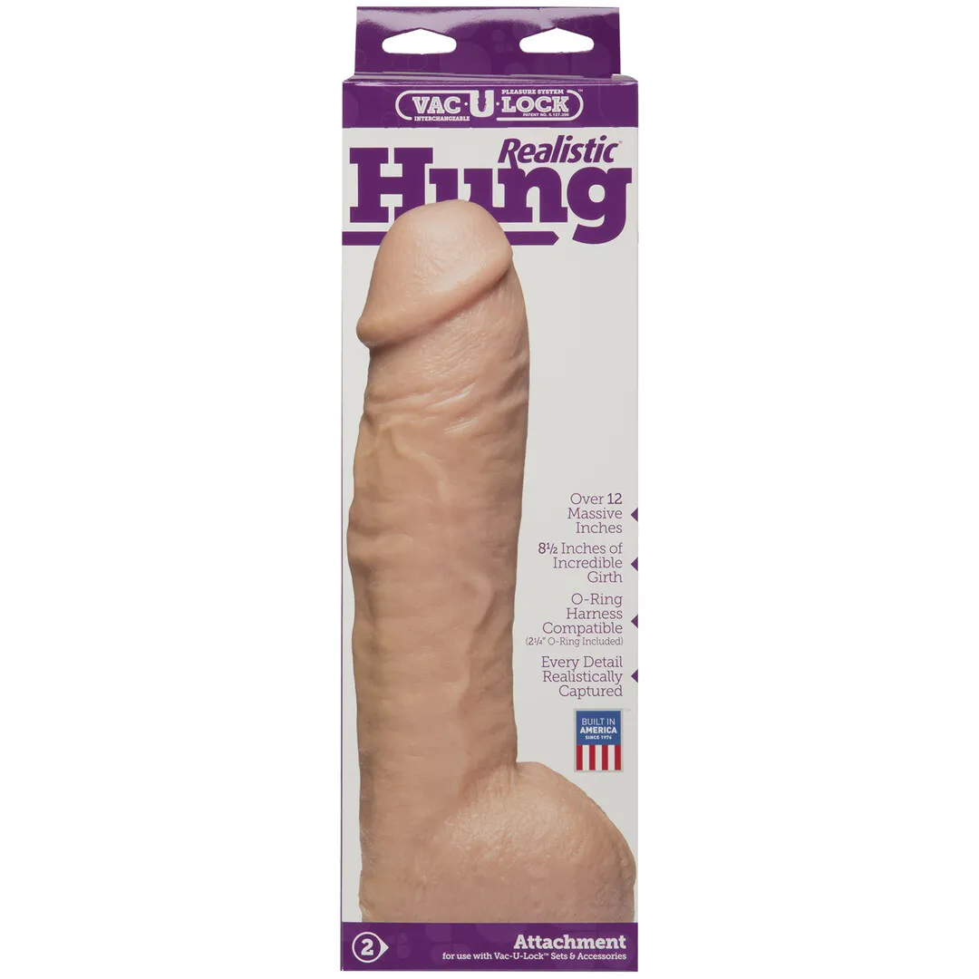 Realistic Hung - Realistic Dildo - 13 / 32 cm