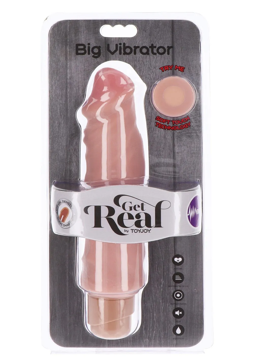 Dual Density Vibrator TPE 23 cm