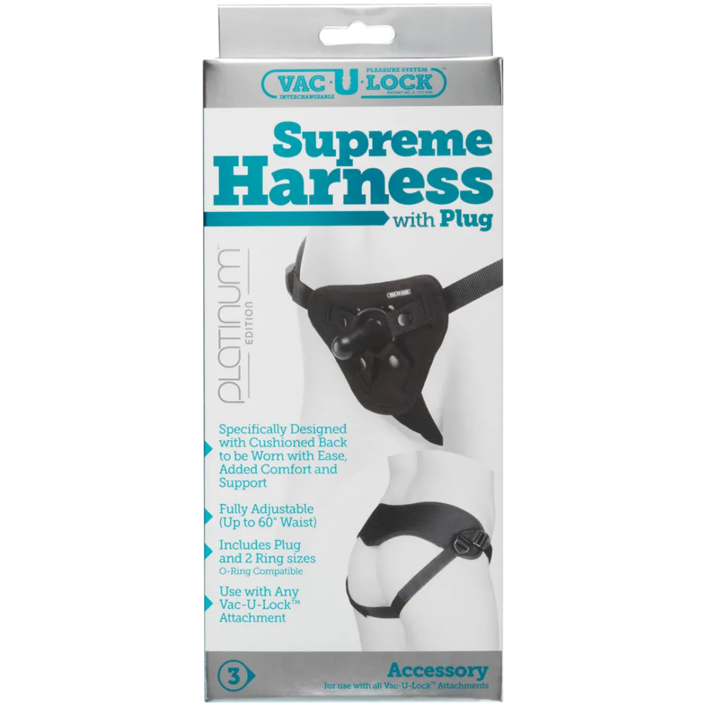 Platina Supreme Harness met Plug