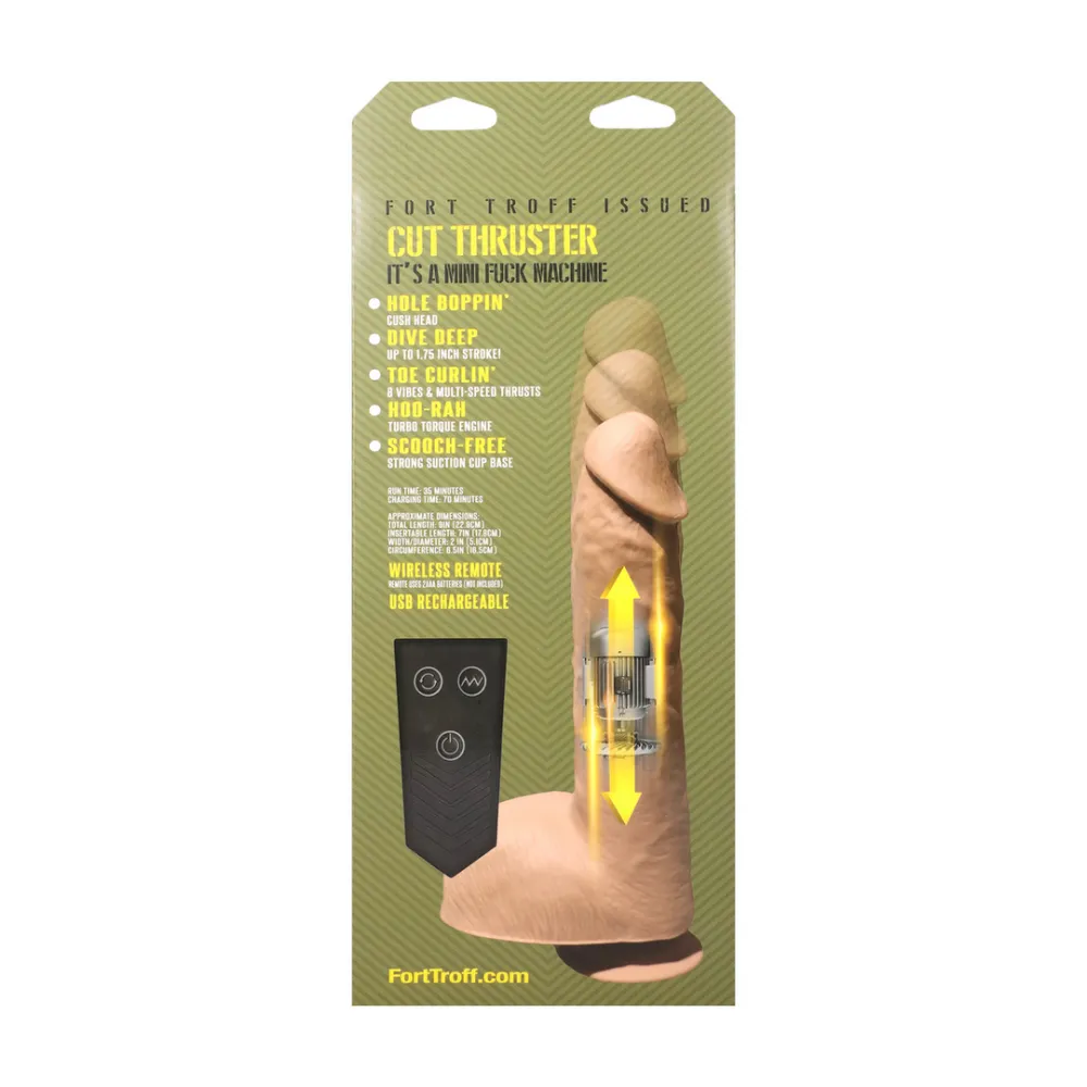 Cut Thruster - Duw Vibrator - Vanille